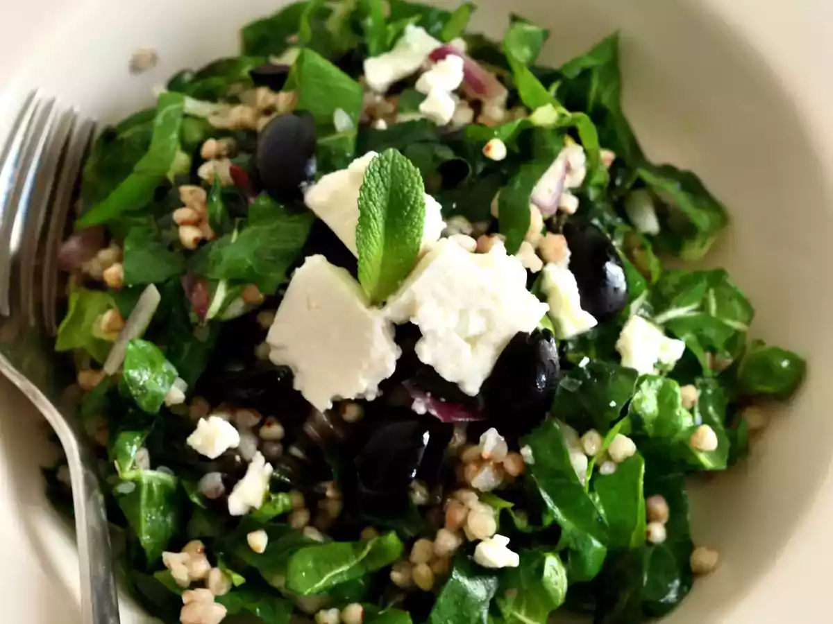 Poêlée de sarrasin aux blettes