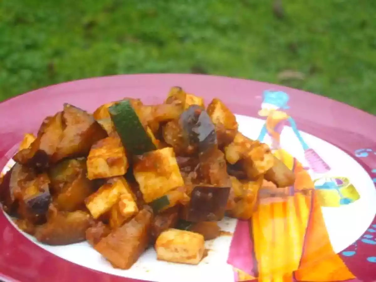 Poêlée de tofu à la provençale