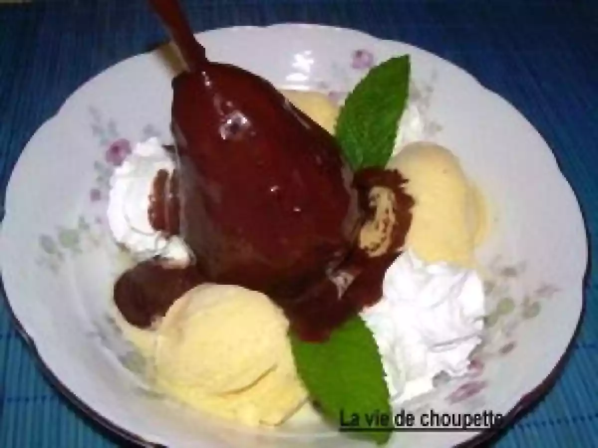 POIRE BELLE-HELENE