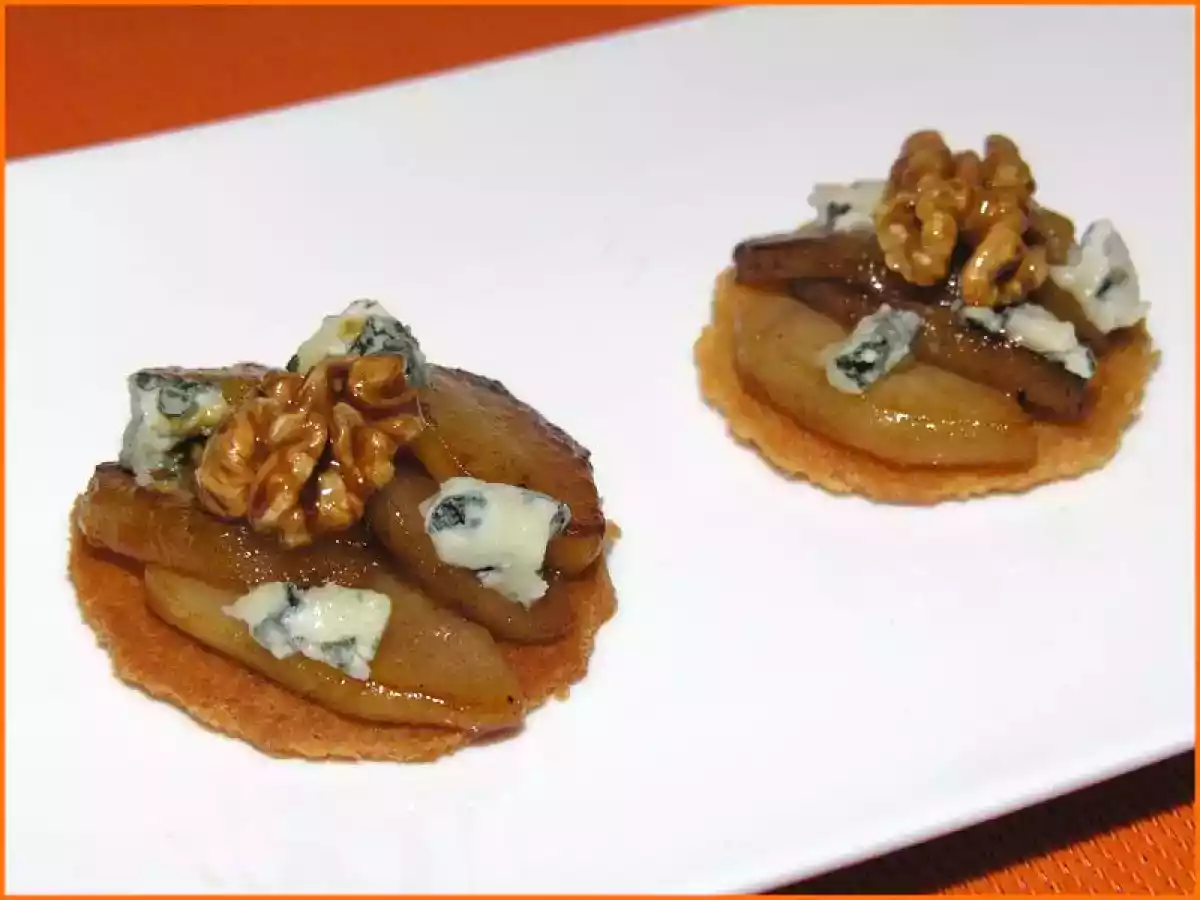 Poire Caramélisée au Porto et Roquefort aux Noix - photo 2