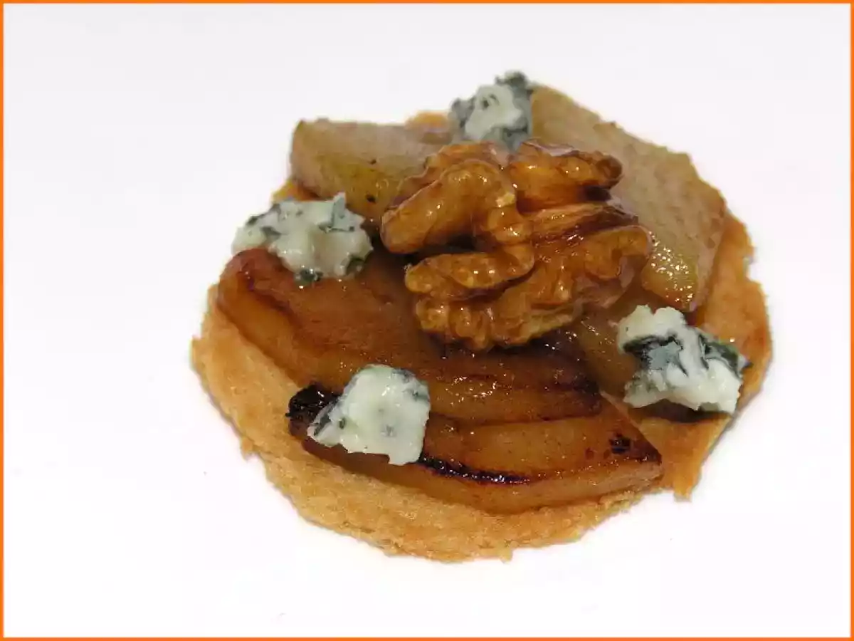 Poire Caramélisée au Porto et Roquefort aux Noix - photo 3