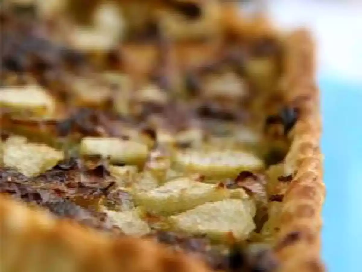 Poireaux, roquefort et poires pour une tarte fondante - photo 2