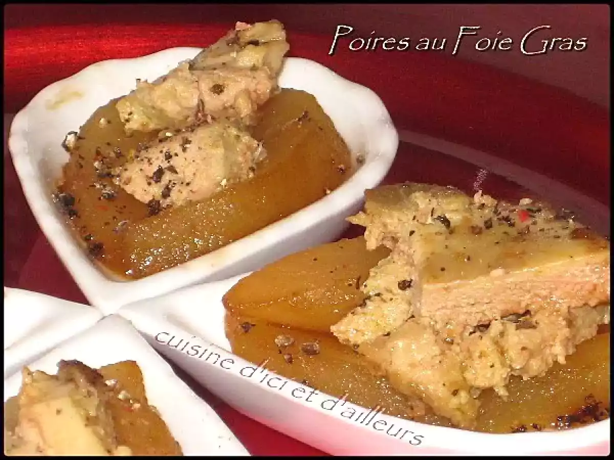 Poires au Foie Gras - photo 2