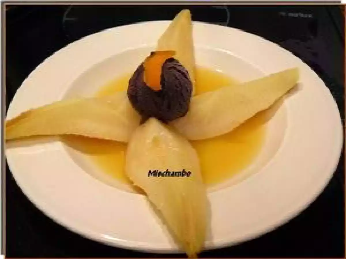 Poires Pochées Au Bouillon de Mandarine, Jardin du Palais Carnolès - photo 2