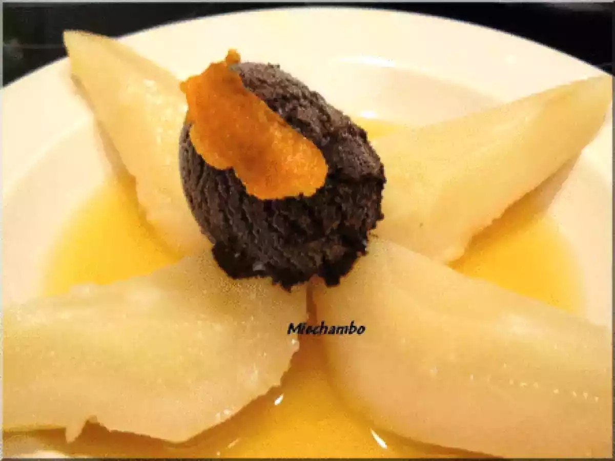 Poires Pochées Au Bouillon de Mandarine, Jardin du Palais Carnolès - photo 3