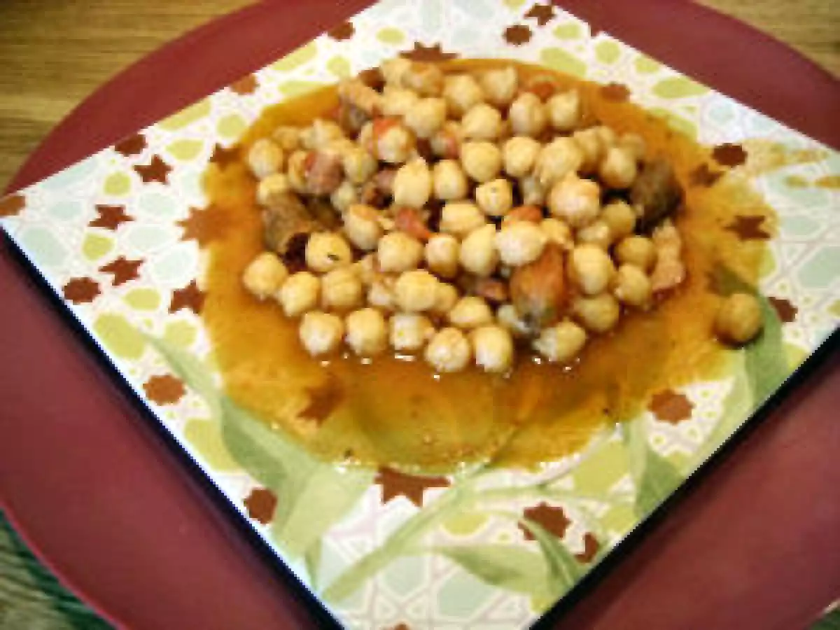 Pois chiches à la catalane
