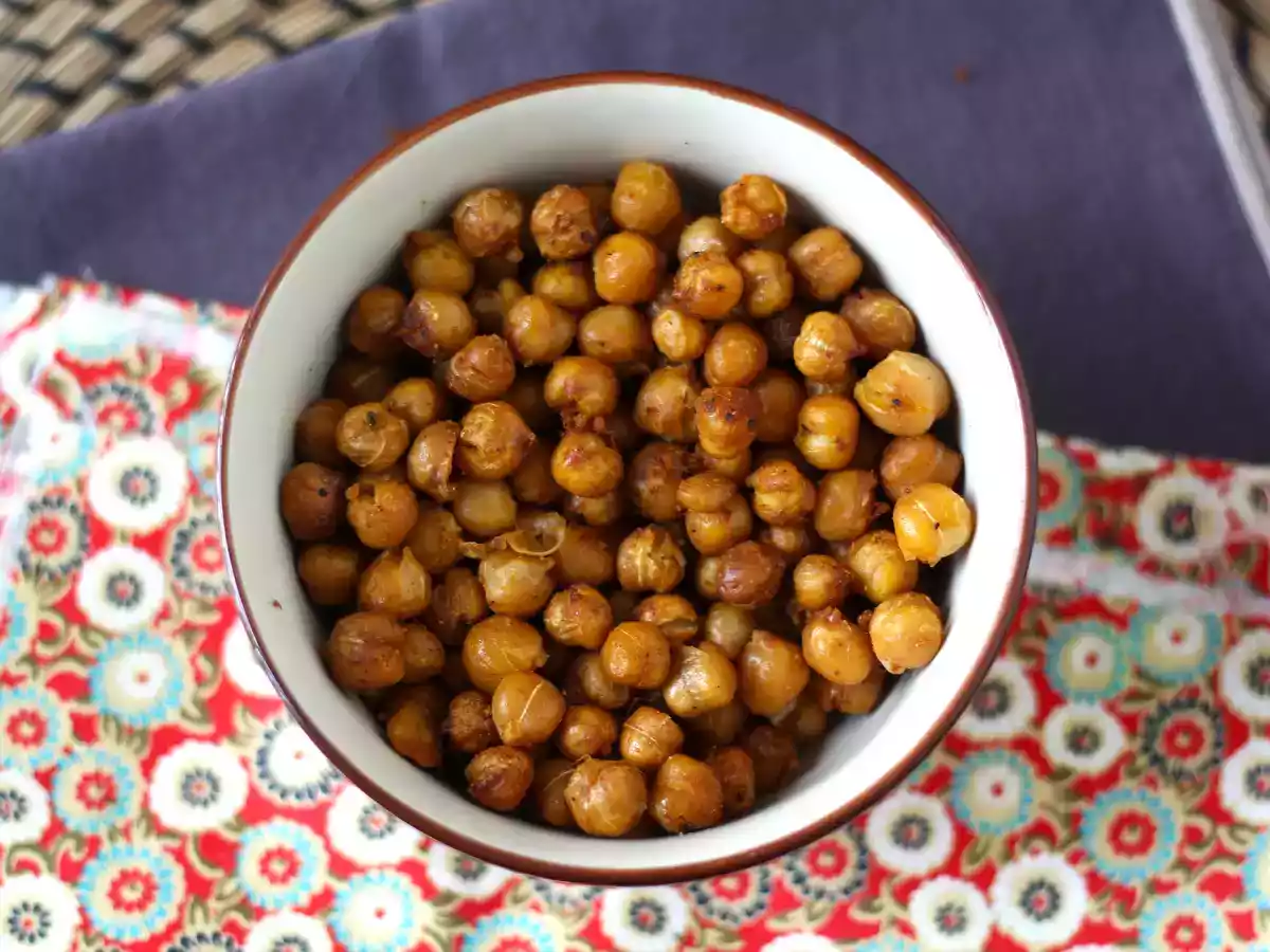 Pois chiches grillés au Air Fryer - photo 4