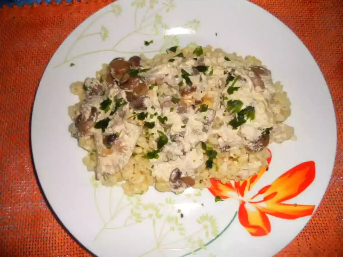 Poisson à la moutarde au four