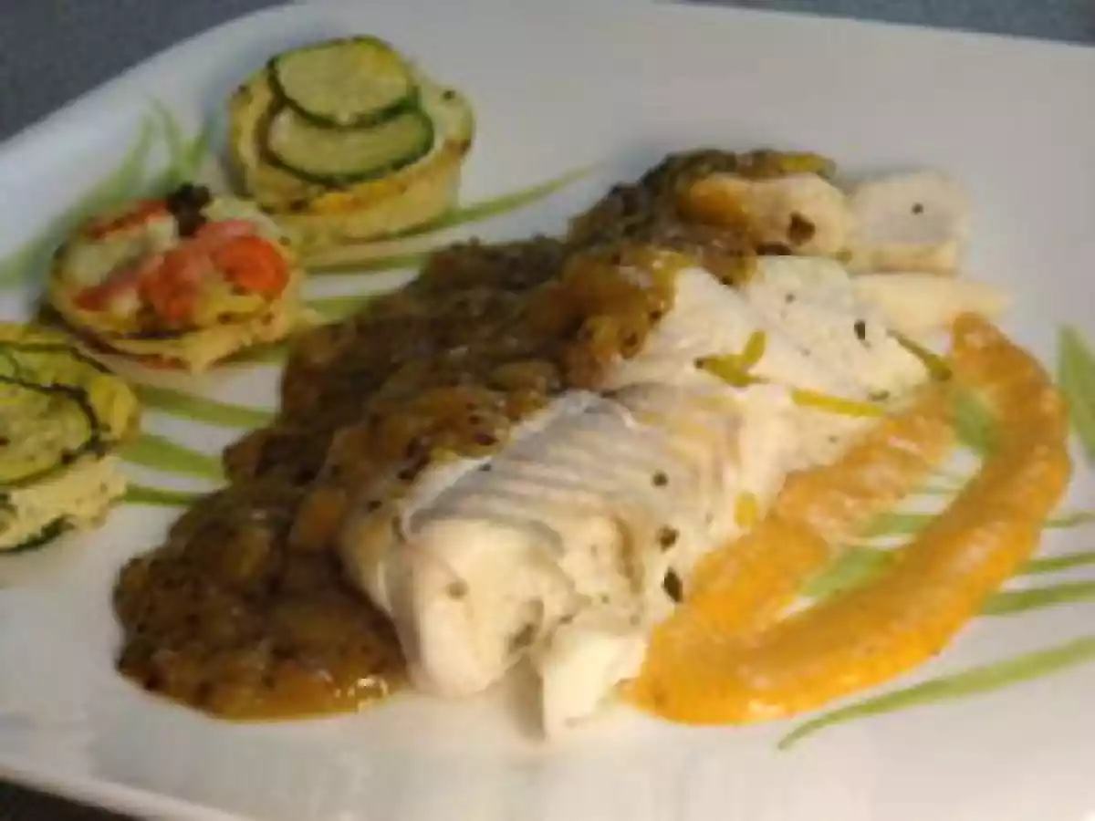 Poisson aux kiwis et sa réduction de curry - photo 2