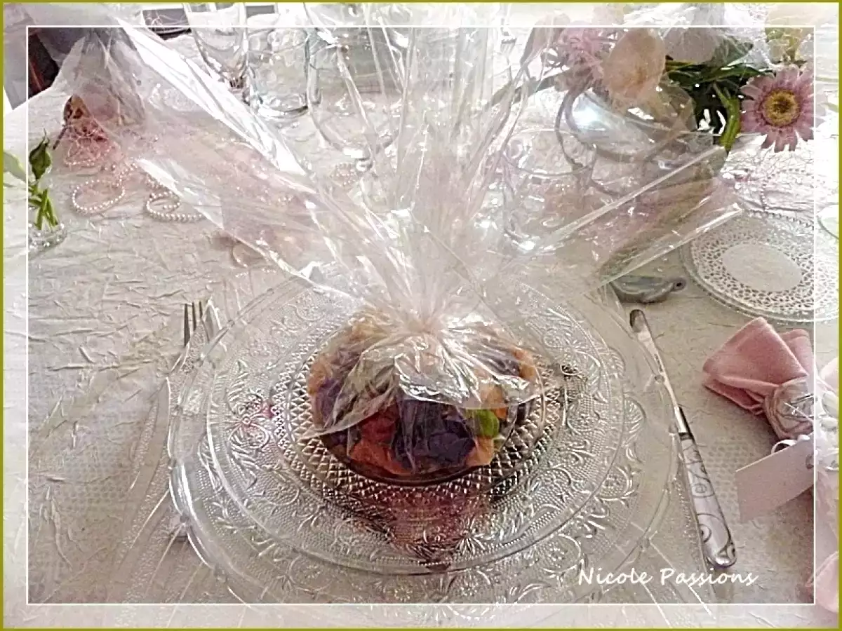 poisson en papillote et sa sauce exotique