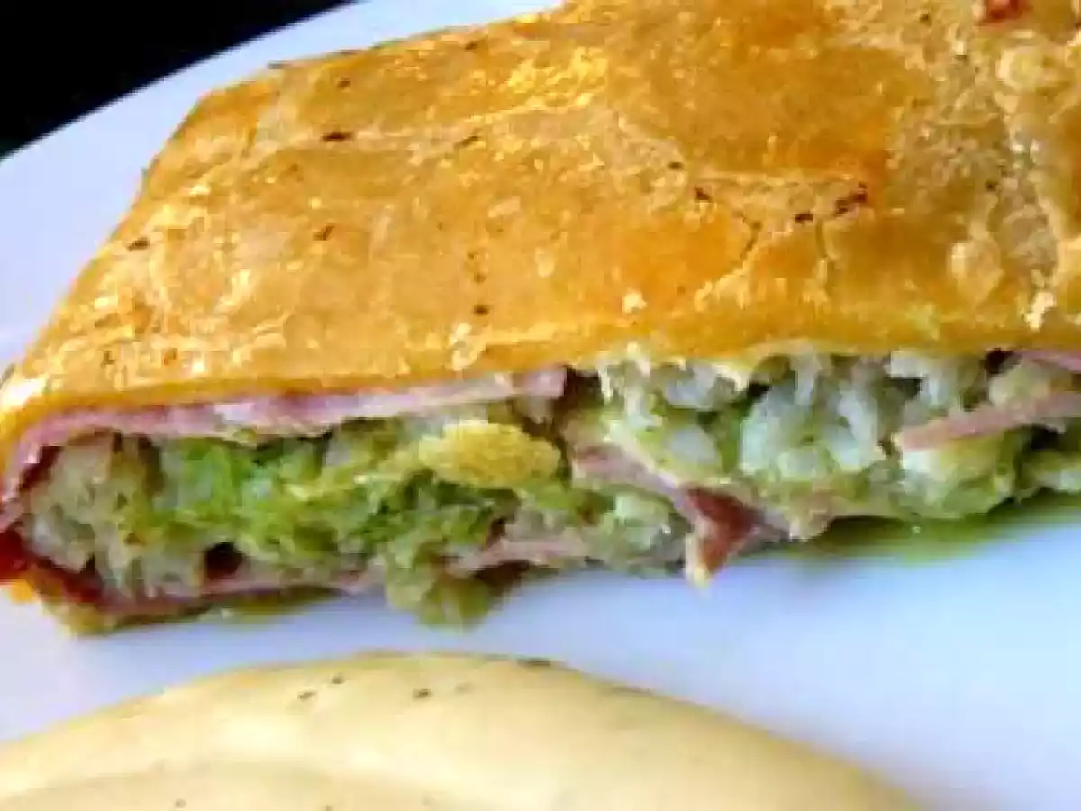 Poisson feuilleté aux courgettes