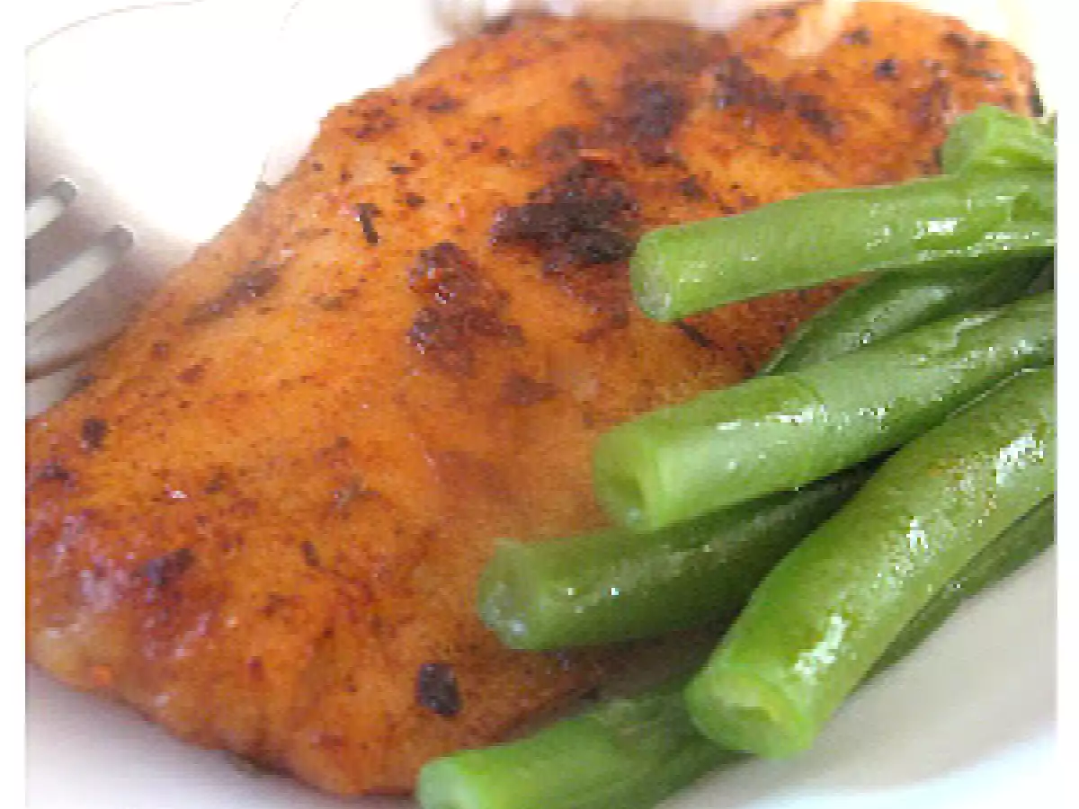 Poisson noirci ( blackened fish de la Nouvelle-Orléans) - photo 2