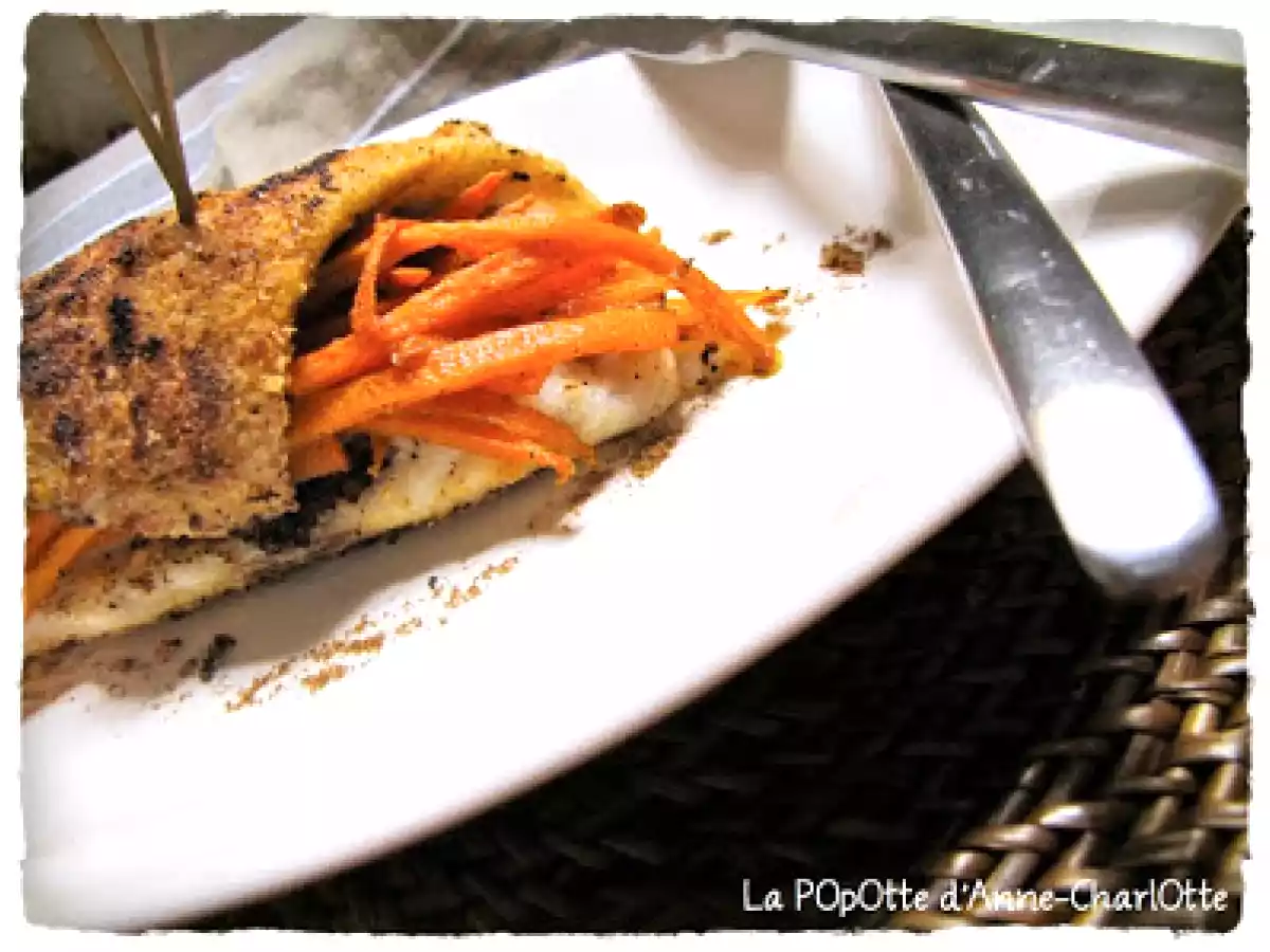 POisson Pané MaisOn, Julienne de CarOttes au Cumin