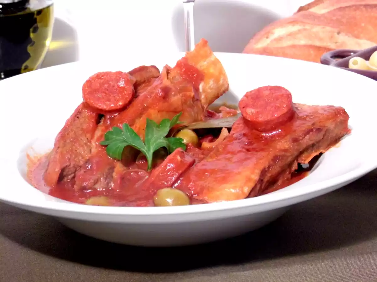 Poitrine de veau à la catalane - photo 2