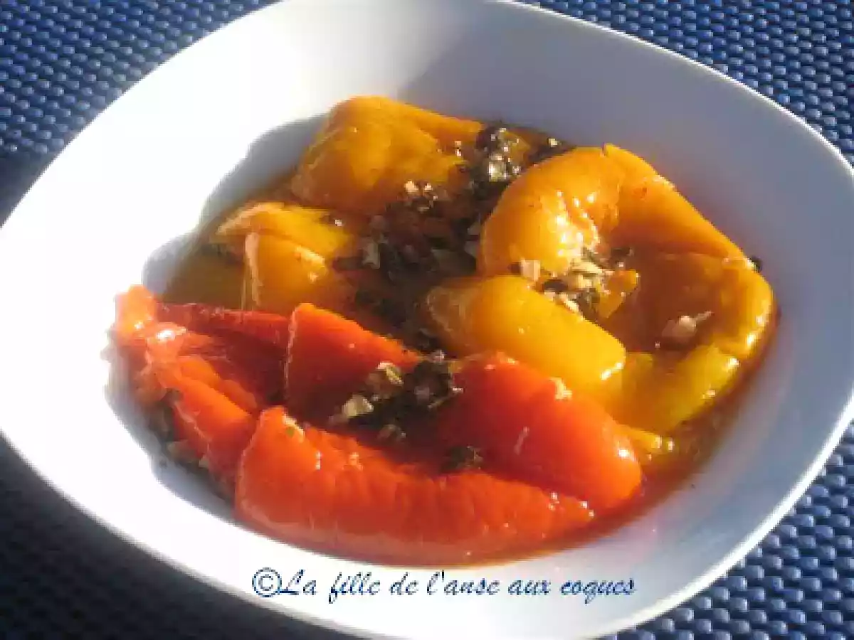 POIVRONS CONFITS AU PIMENT D?ESPELETTE