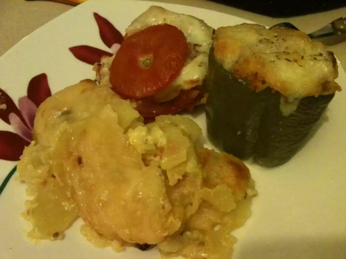 Poivrons et tomates farcies - photo 2