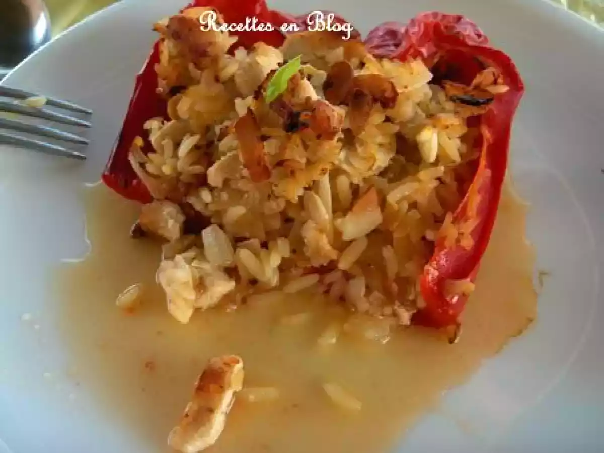 POIVRONS FARCIS A L'ORIENTALE