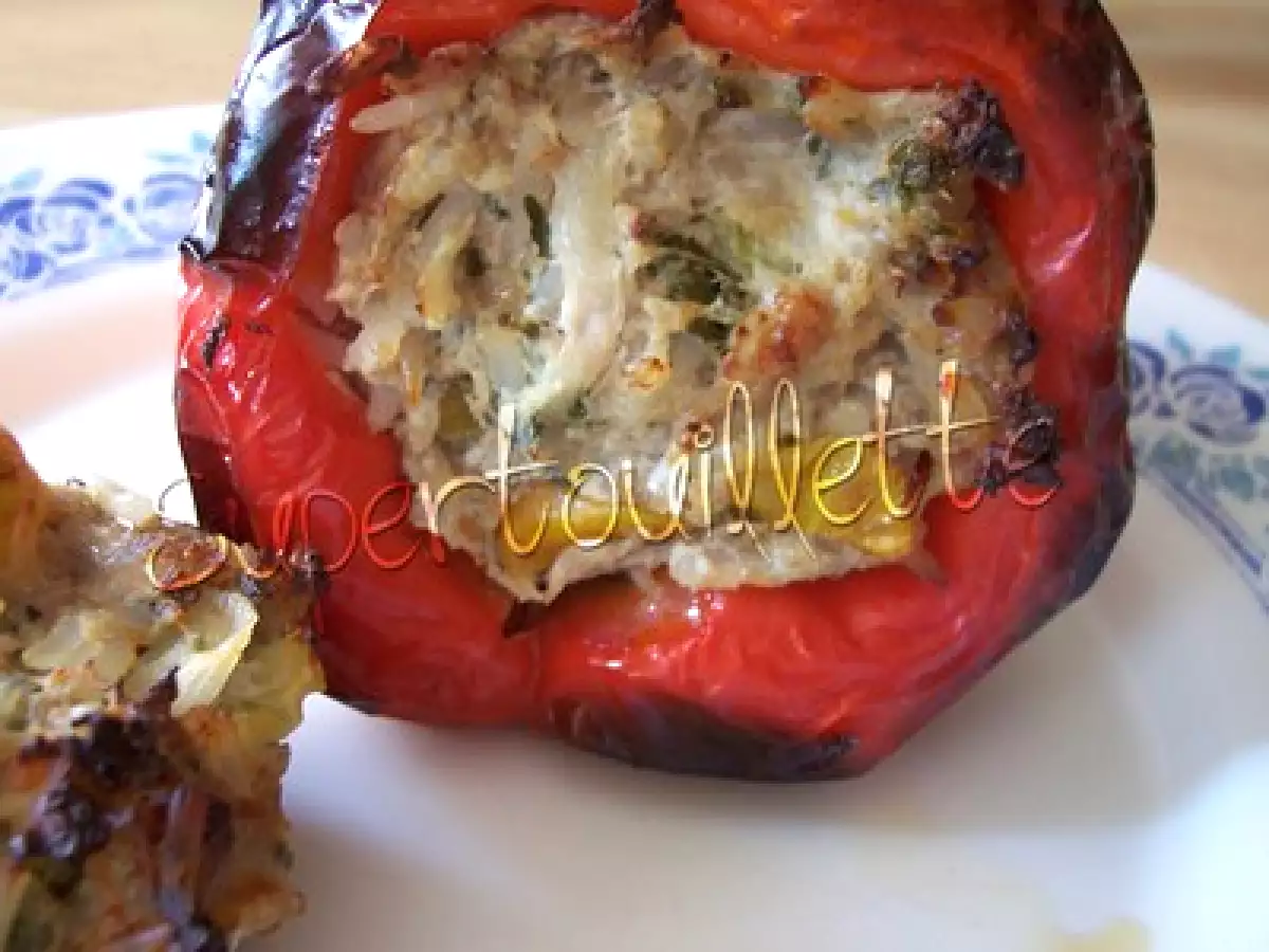 Poivrons farcis à la ricotta, au gingembre et à la menthe - photo 2