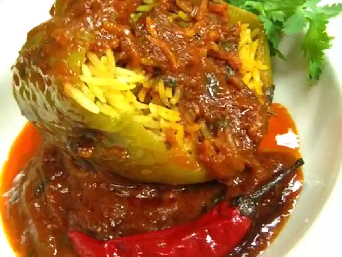 Poivrons farcis et spicy a la marocaine