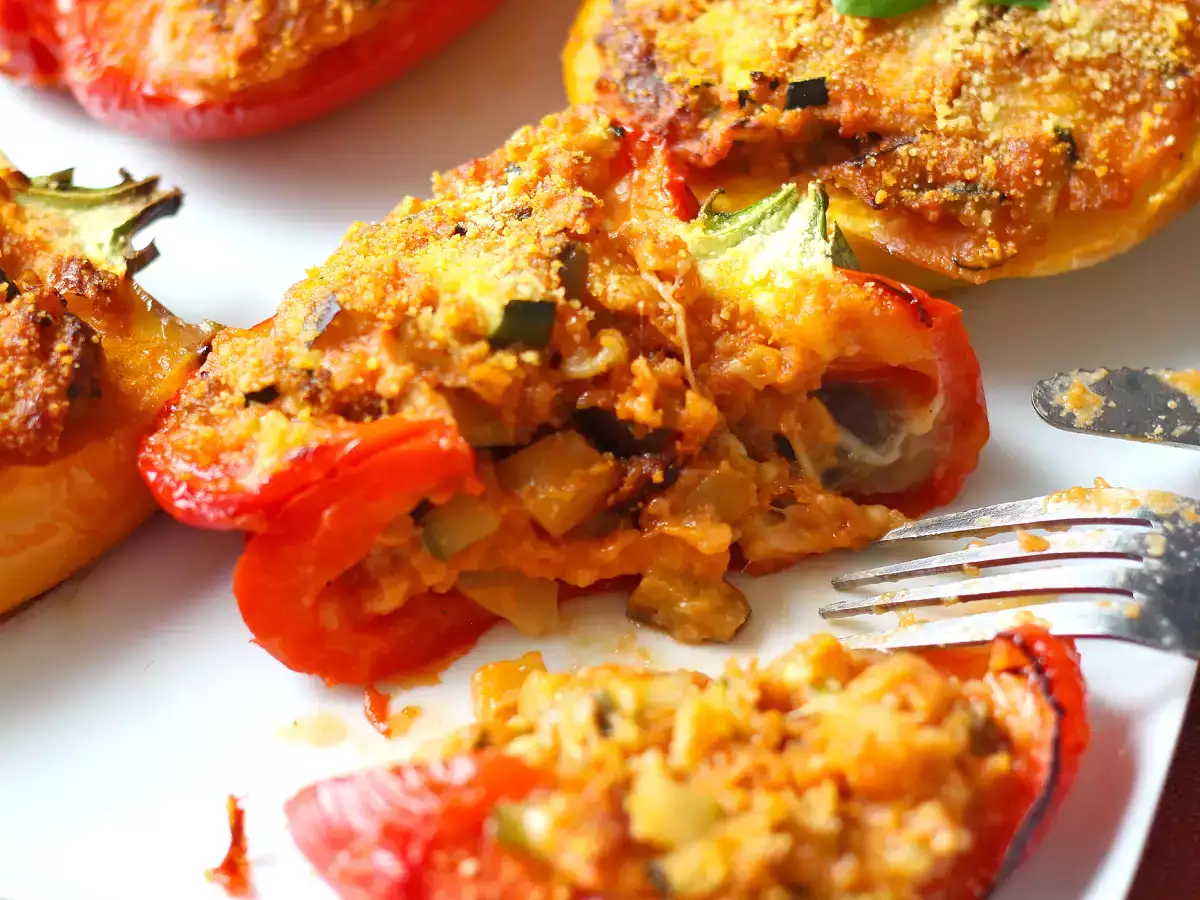 Poivrons farcis végétariens au four : la recette facile et savoureuse ! - photo 6