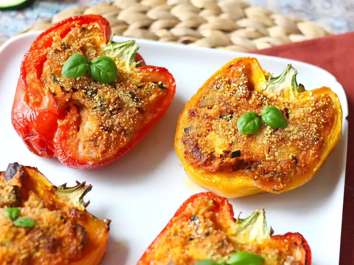 Poivrons farcis végétariens au four : la recette facile et savoureuse ! - photo 7