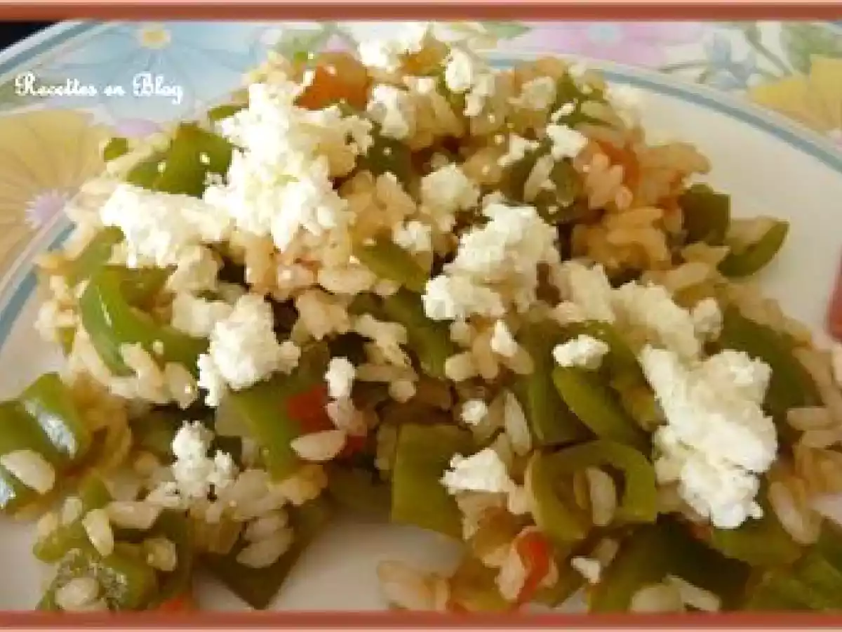 POIVRONS VERTS SAUTES AU RIZ - photo 2