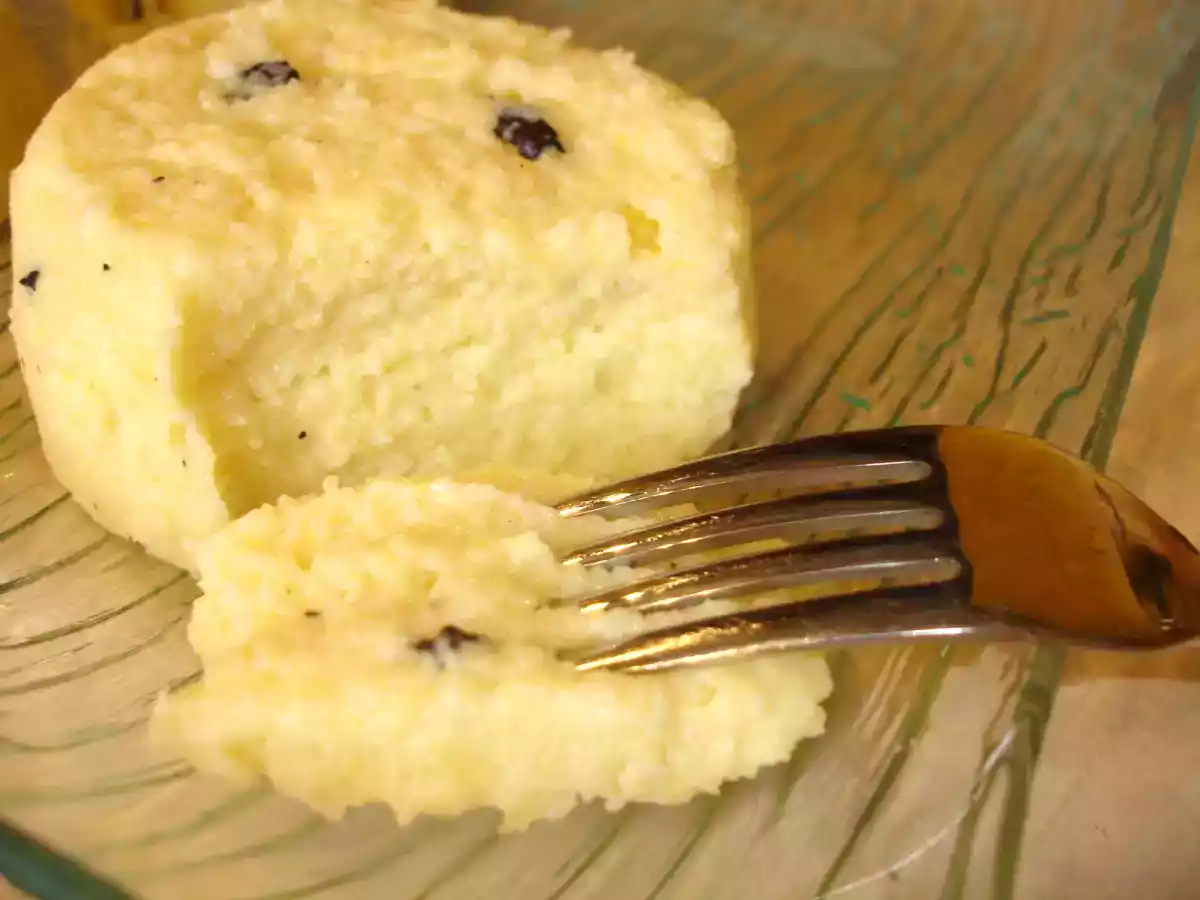 POLENTA A LA CREME ET AUX TRUFFES - photo 2