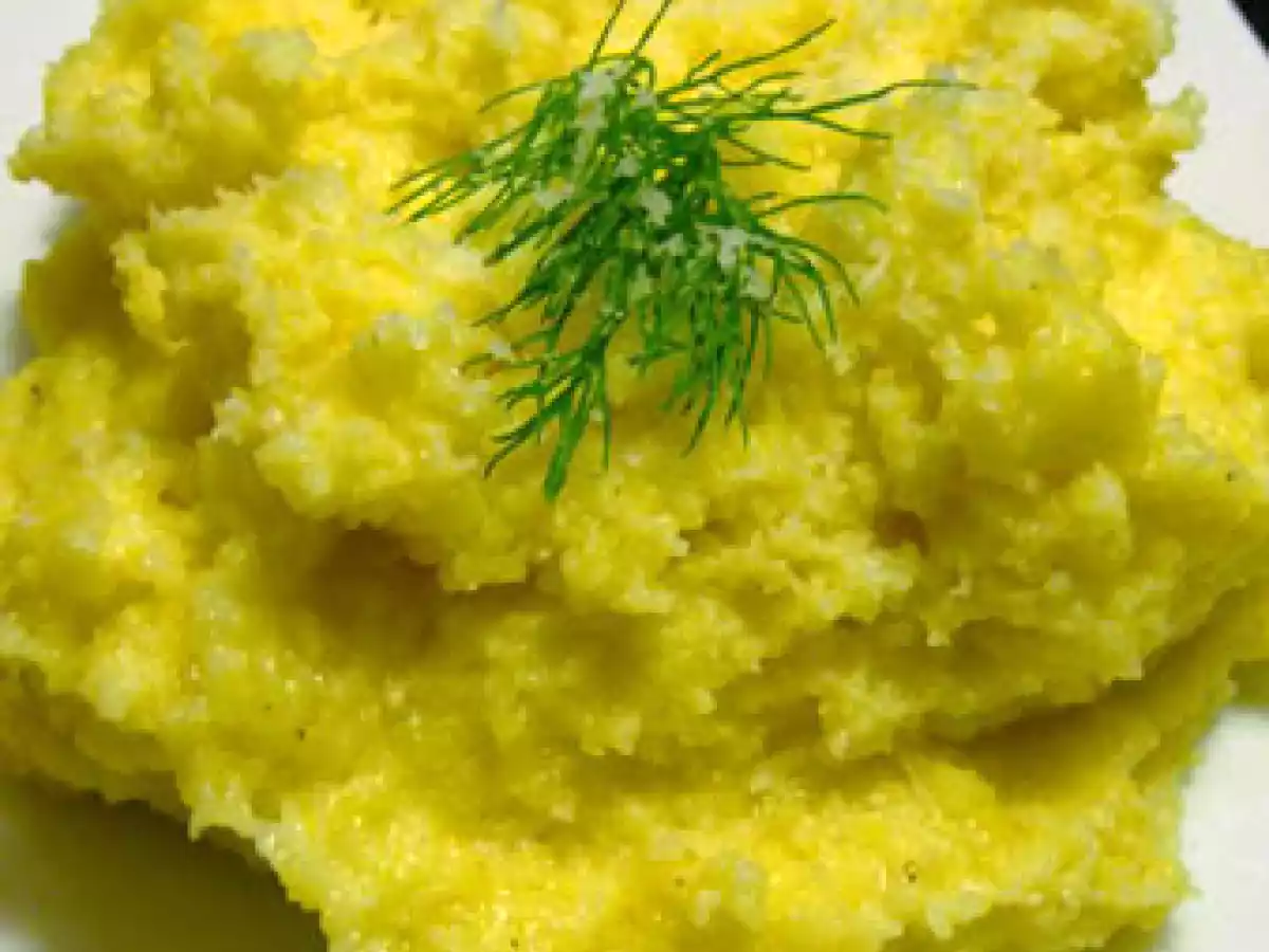 Polenta au fenouil