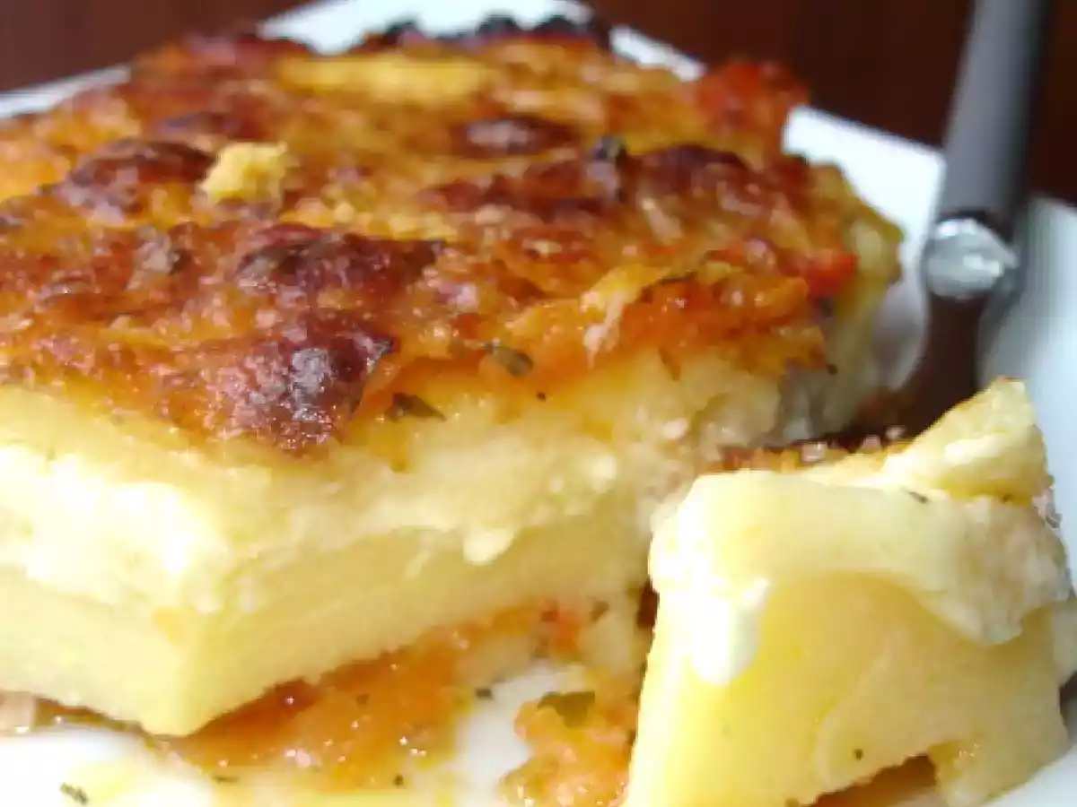 POLENTA AUX 4 FROMAGES ET CONCASSEE DE TOMATES - photo 2