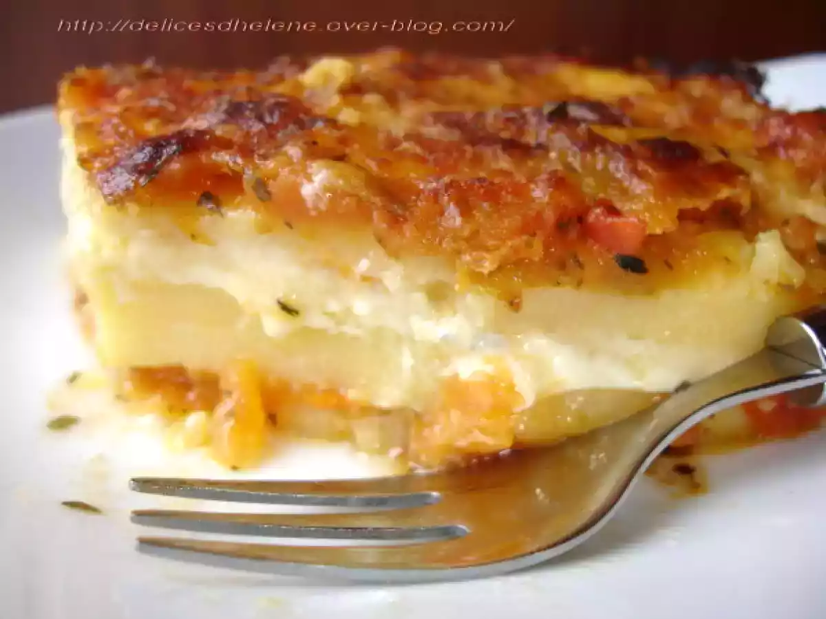 POLENTA AUX 4 FROMAGES ET CONCASSEE DE TOMATES - photo 3