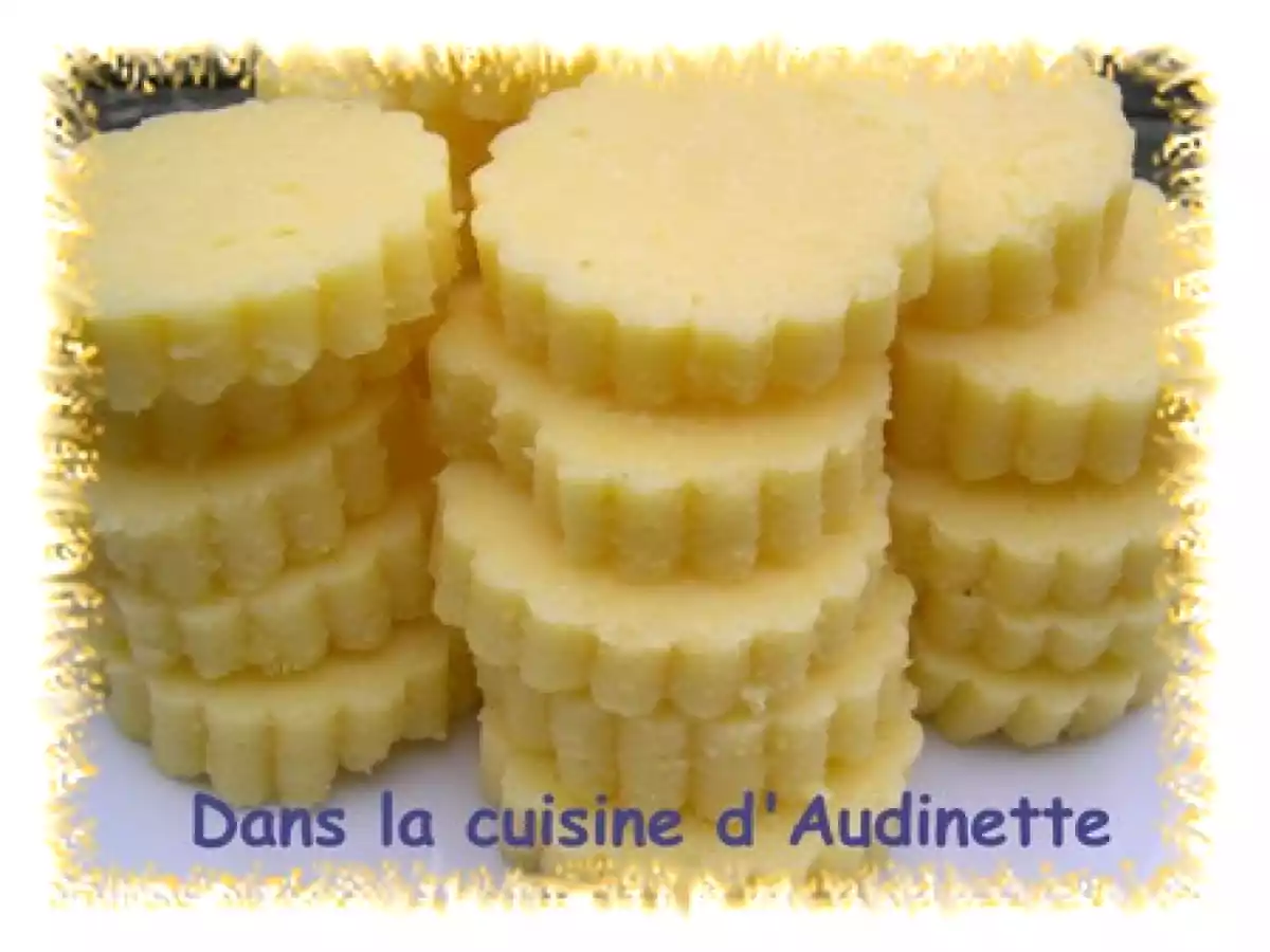 Polenta façon sablés