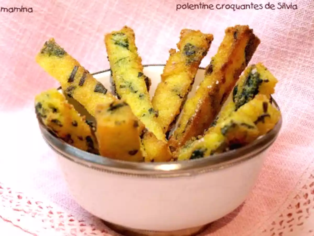 Polenta, polentine de Silvia ou frites de polenta - photo 2
