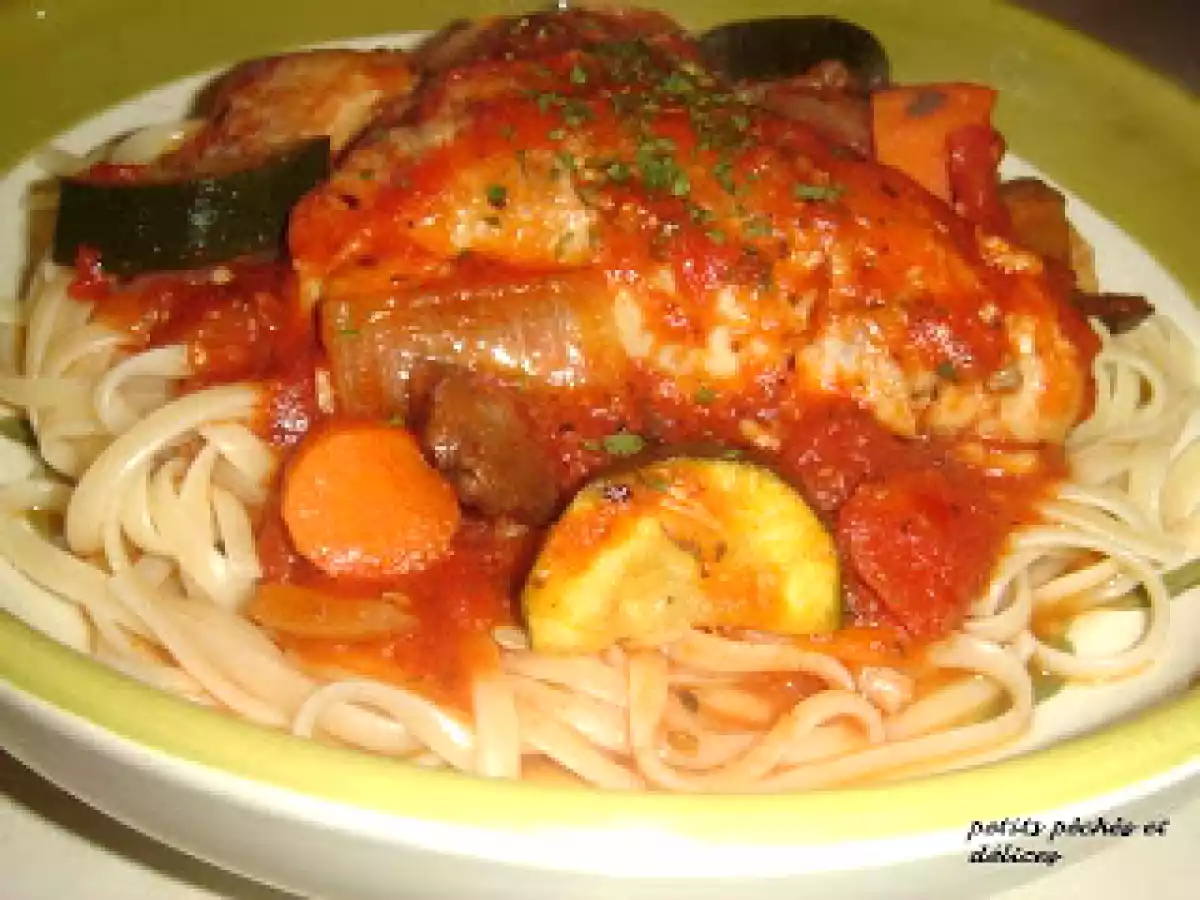 Pollo alla Cacciatora (Poulet chasseur)