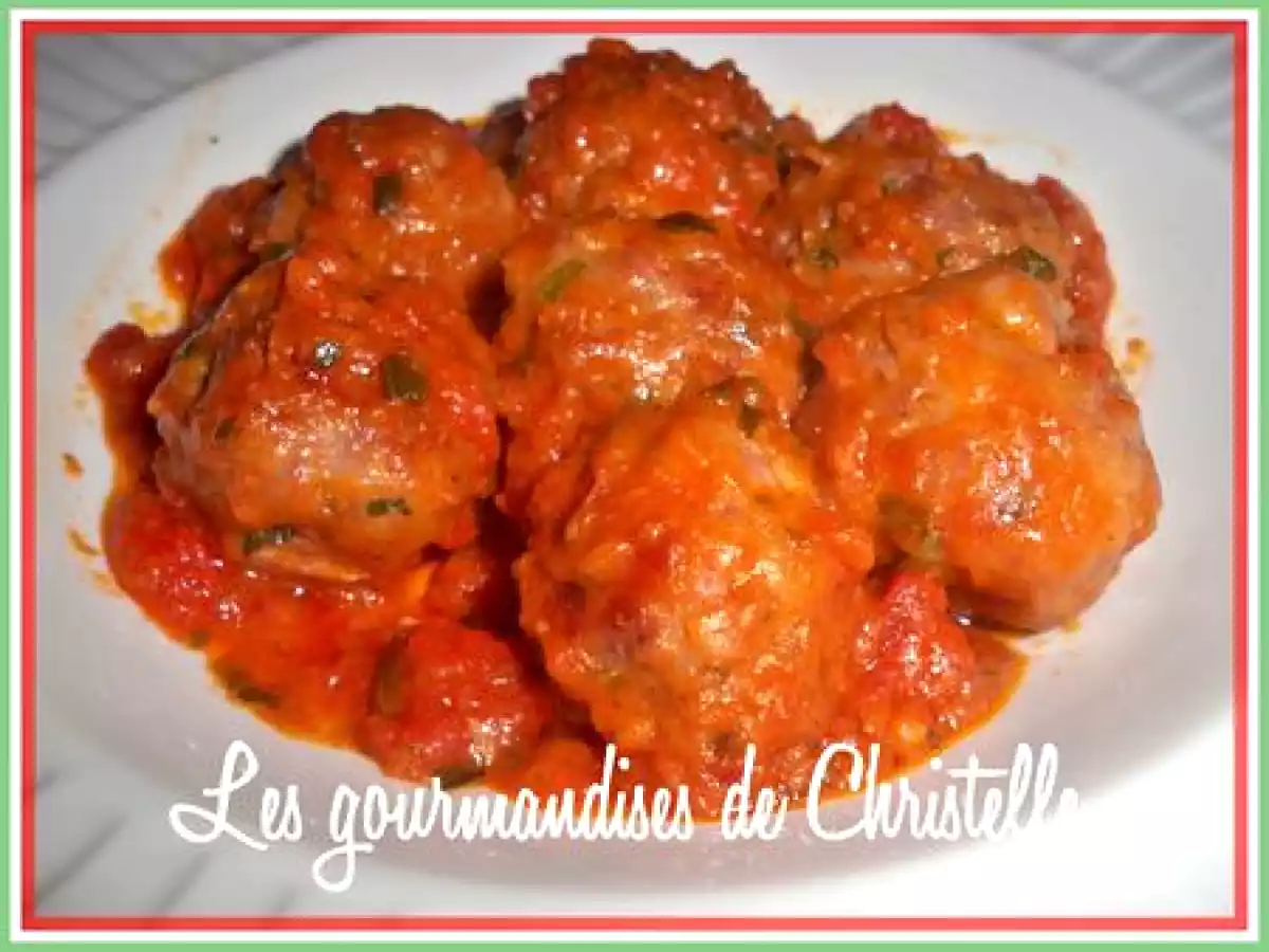 Polpettes à la sauce napolitaine