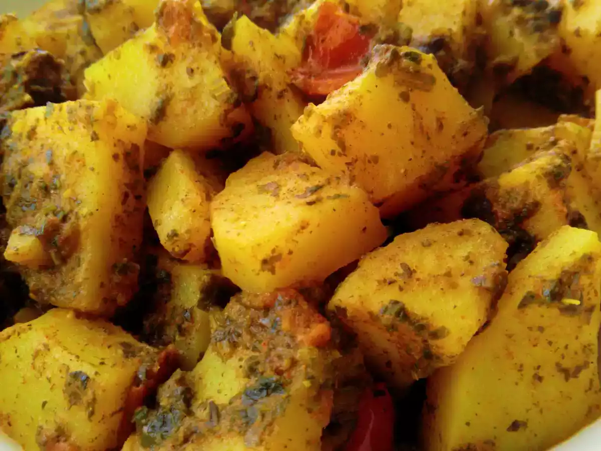 Pomme de terre à l'indienne