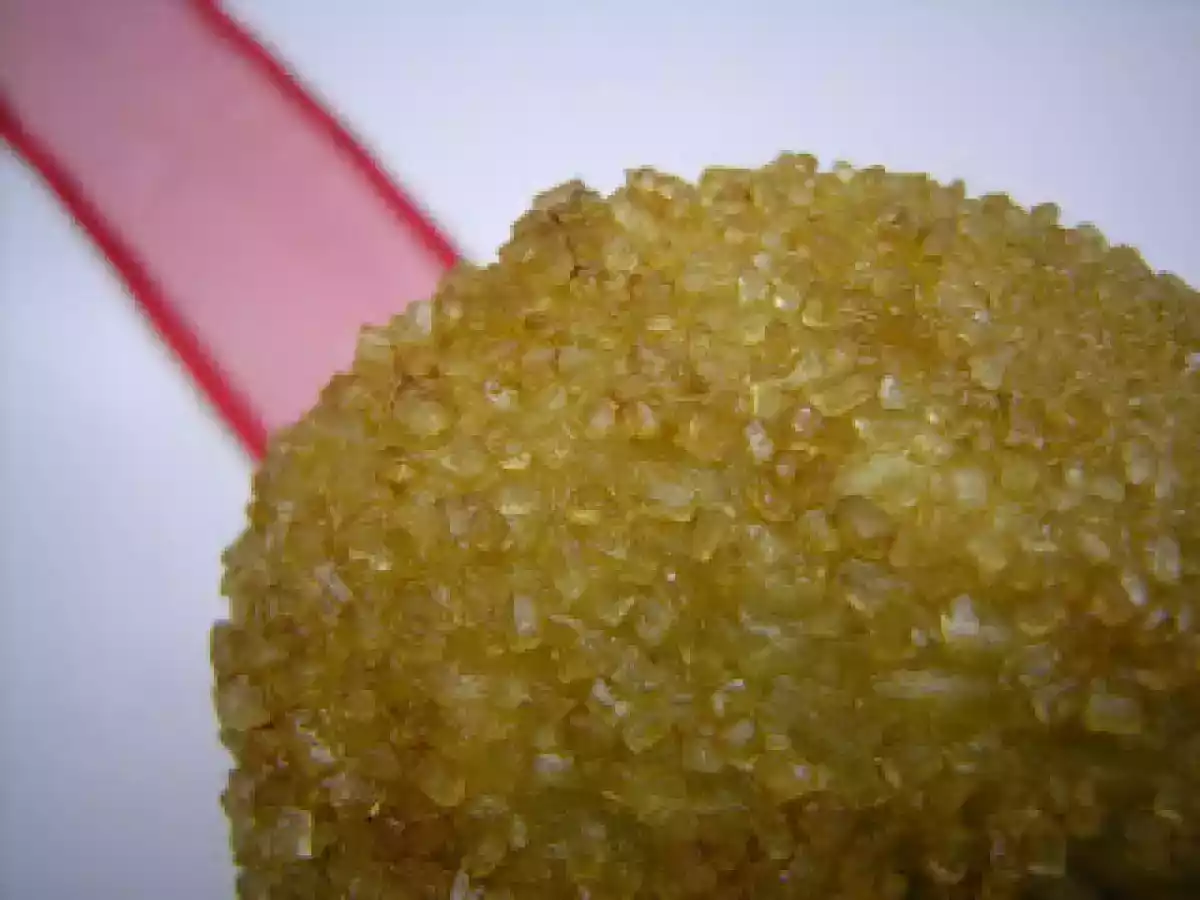 Pomme en cage version brillante et croquante avec du sucre turbinado - photo 3