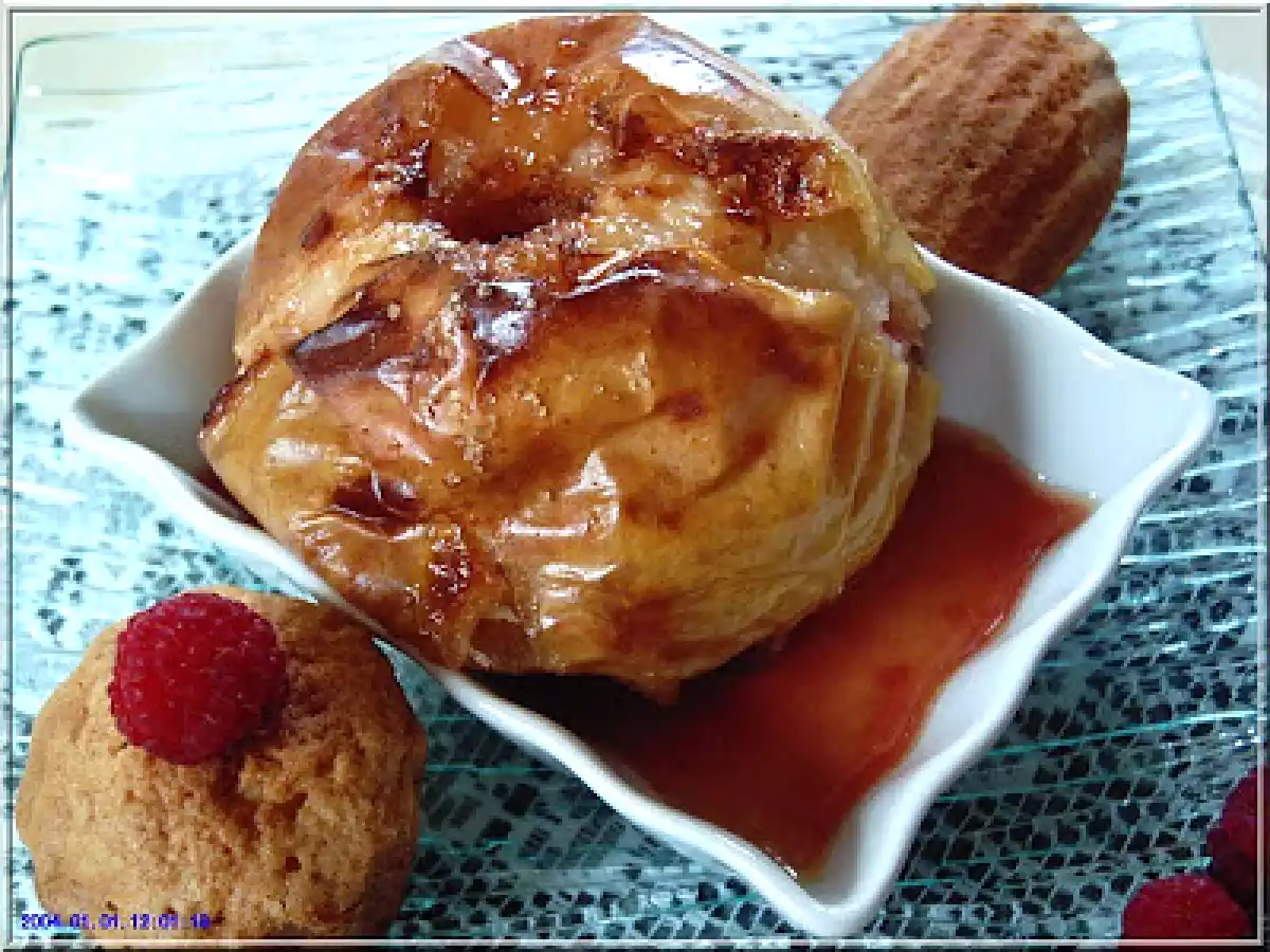 POMMES AU FOUR A LA GELEE DE FRAMBOISE - photo 2