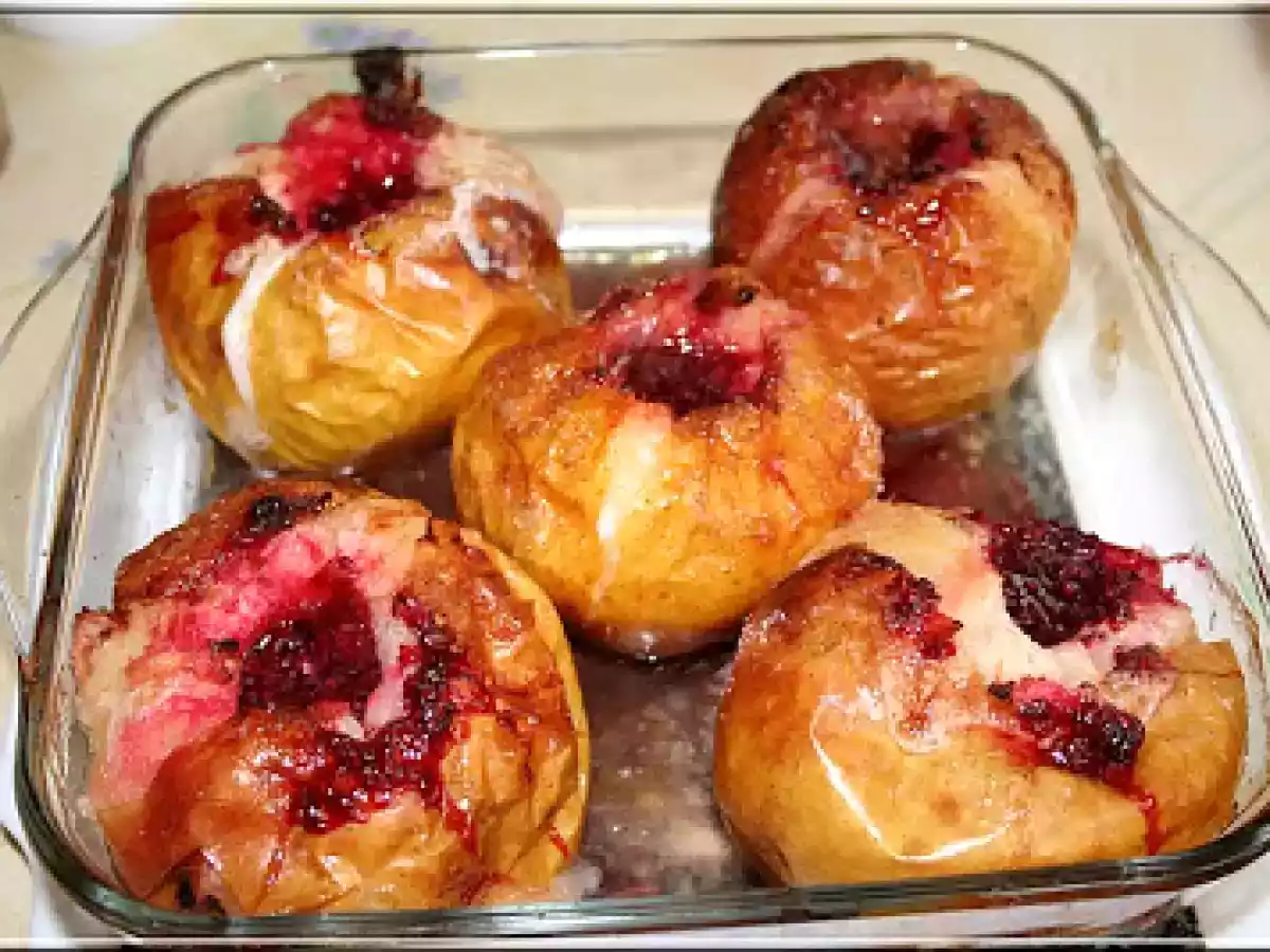 POMMES AU FOUR A LA GELEE DE FRAMBOISE - photo 3