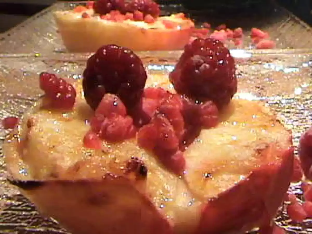 Pommes au four super light .