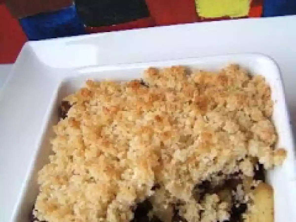 Pommes caramélisées au rhum en crumble à la noix de coco - photo 2