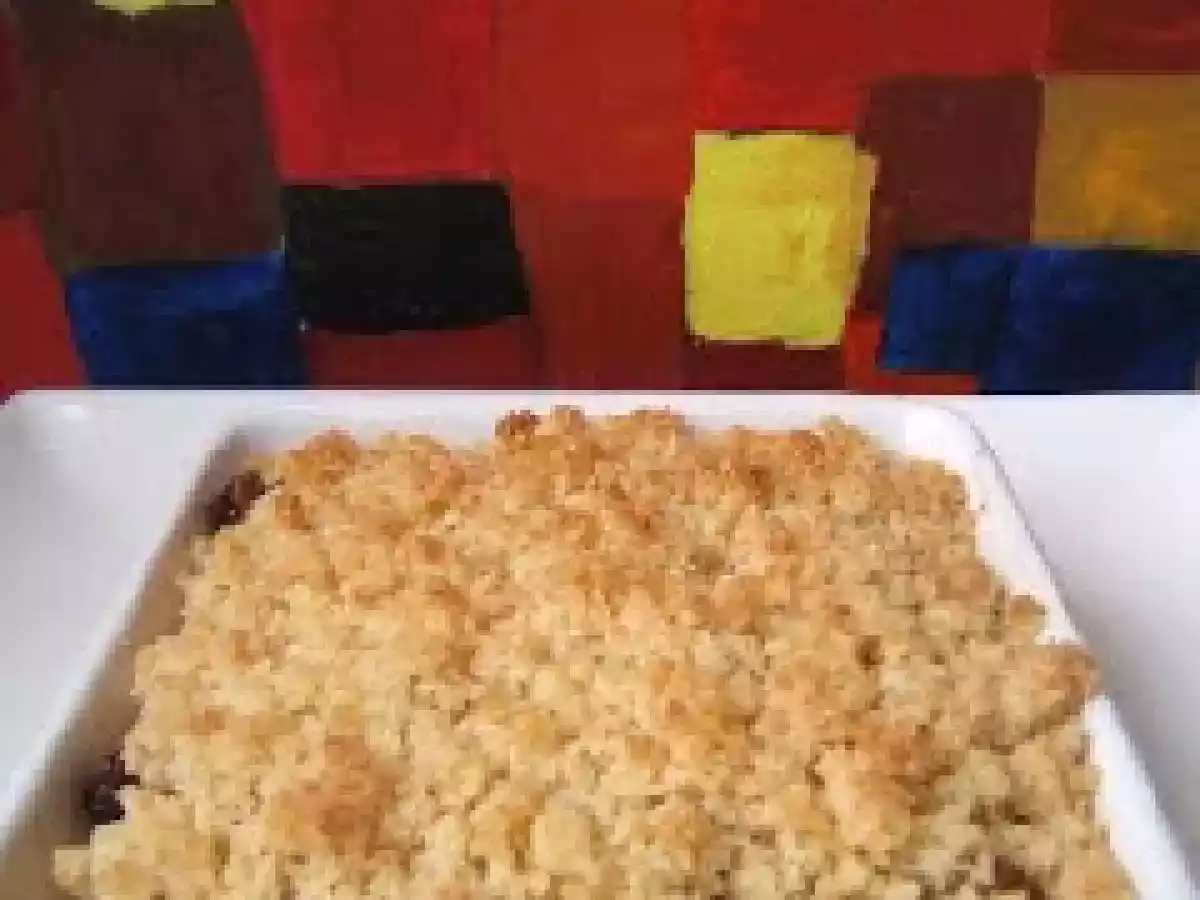 Pommes caramélisées au rhum en crumble à la noix de coco - photo 5