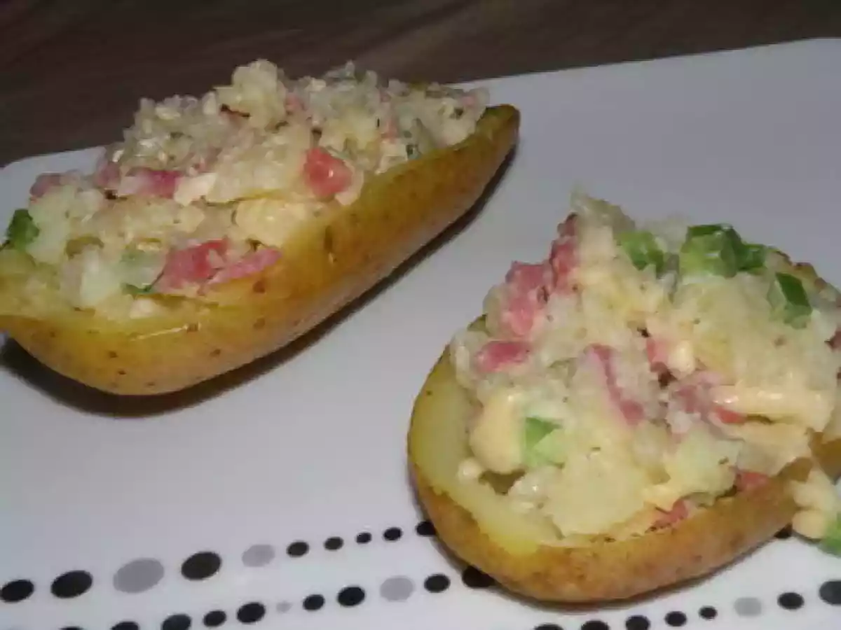 Pommes de terre au four poivron - bacon - photo 2