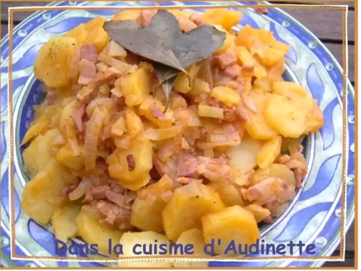 Pommes de terre au lard à la bretonne