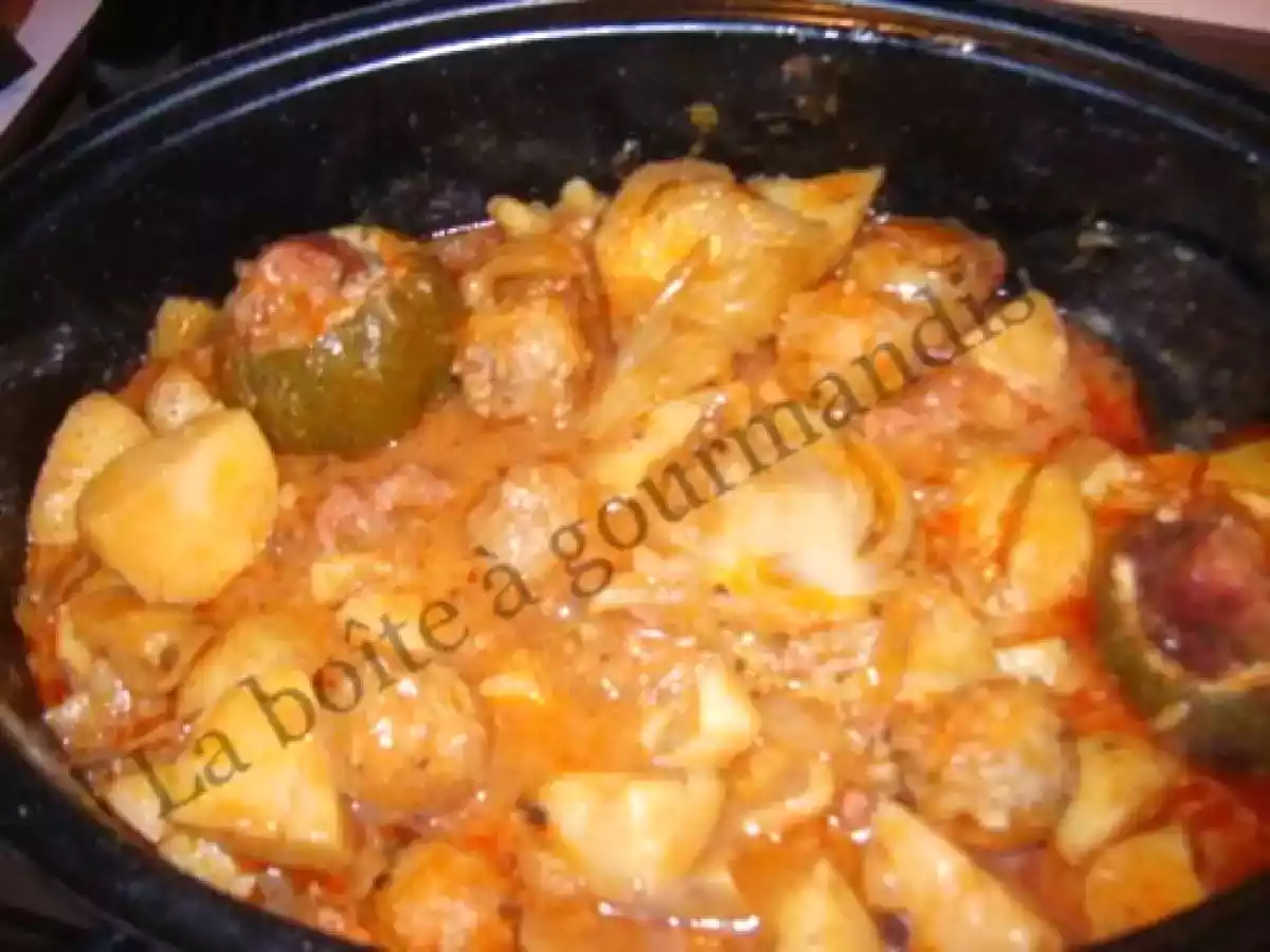 Pommes de terre en ragoût de fenouil & courgettes pour Patat'à gogo