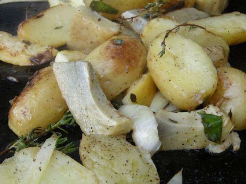 Pommes de terre et artichauts à la Plancha - photo 2