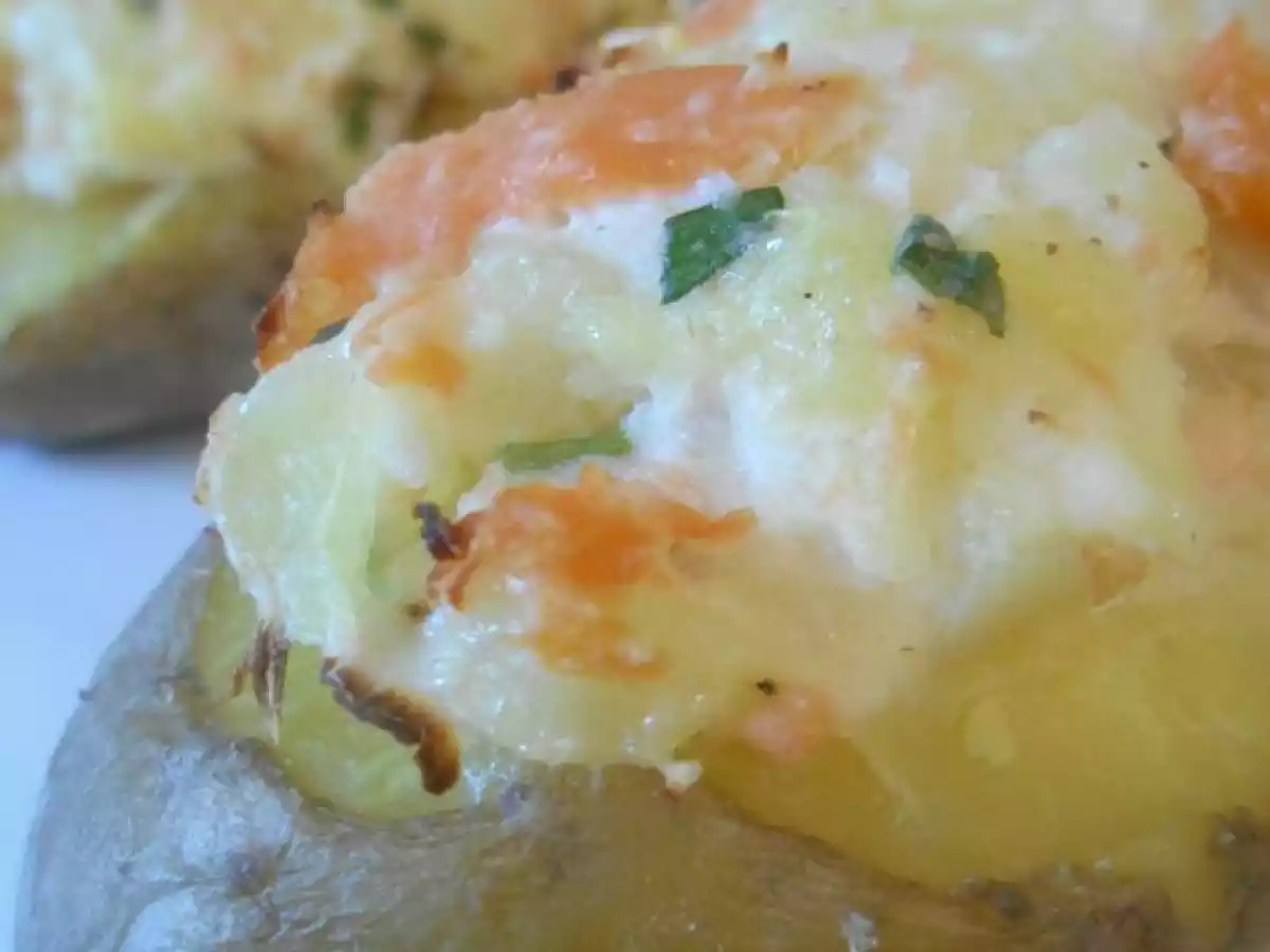 Pommes de terre farcies au saumon fumé - photo 2