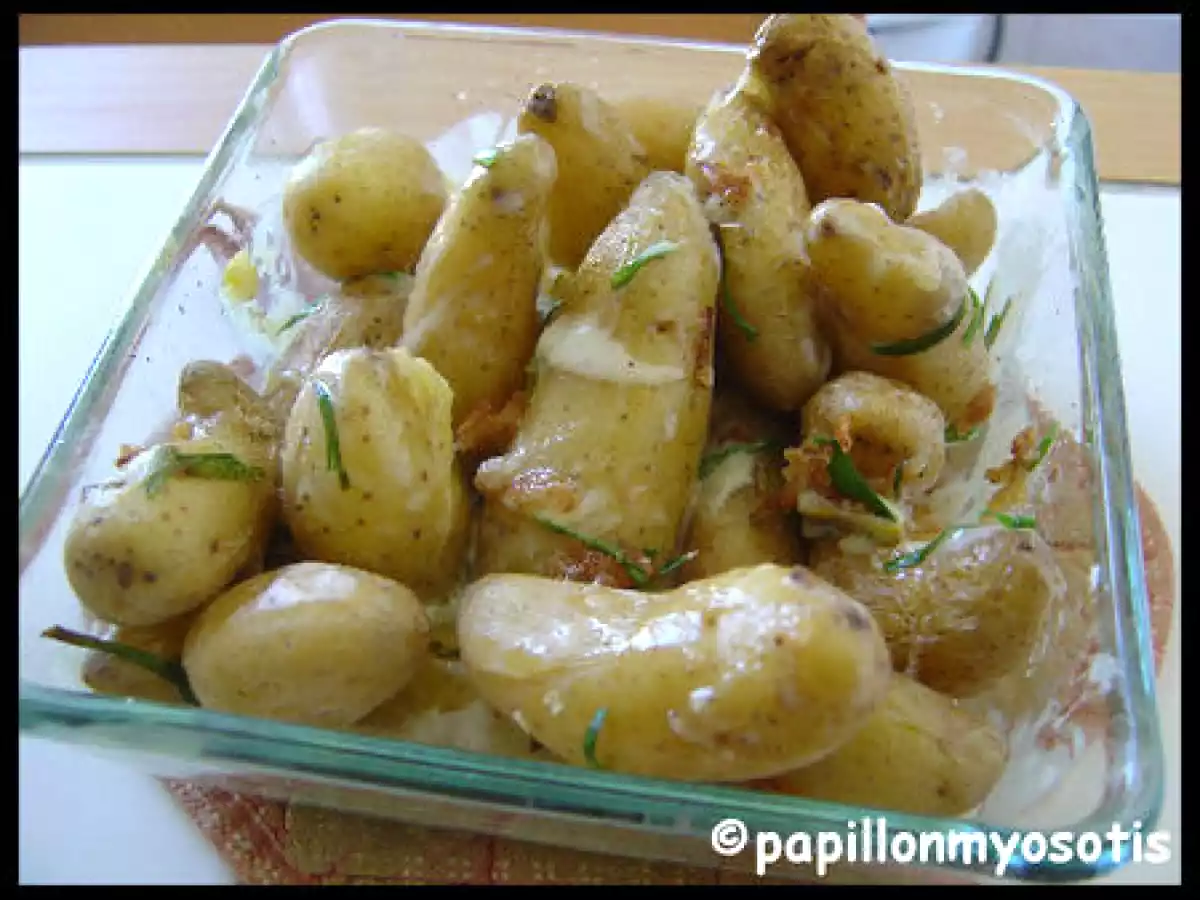 POMMES DE TERRE RATTE DU TOUQUET AU REBLOCHON