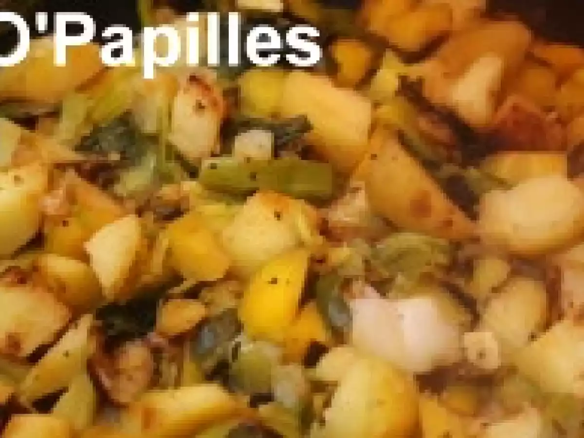 Pommes de terre rouge, poireaux et carottes braisés - photo 3