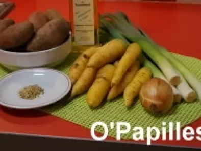 Pommes de terre rouge, poireaux et carottes braisés, photo 2