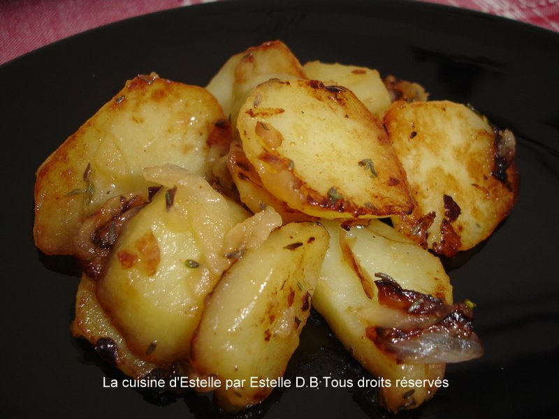 Poêlée de pommes de terre à l'œuf - Recette